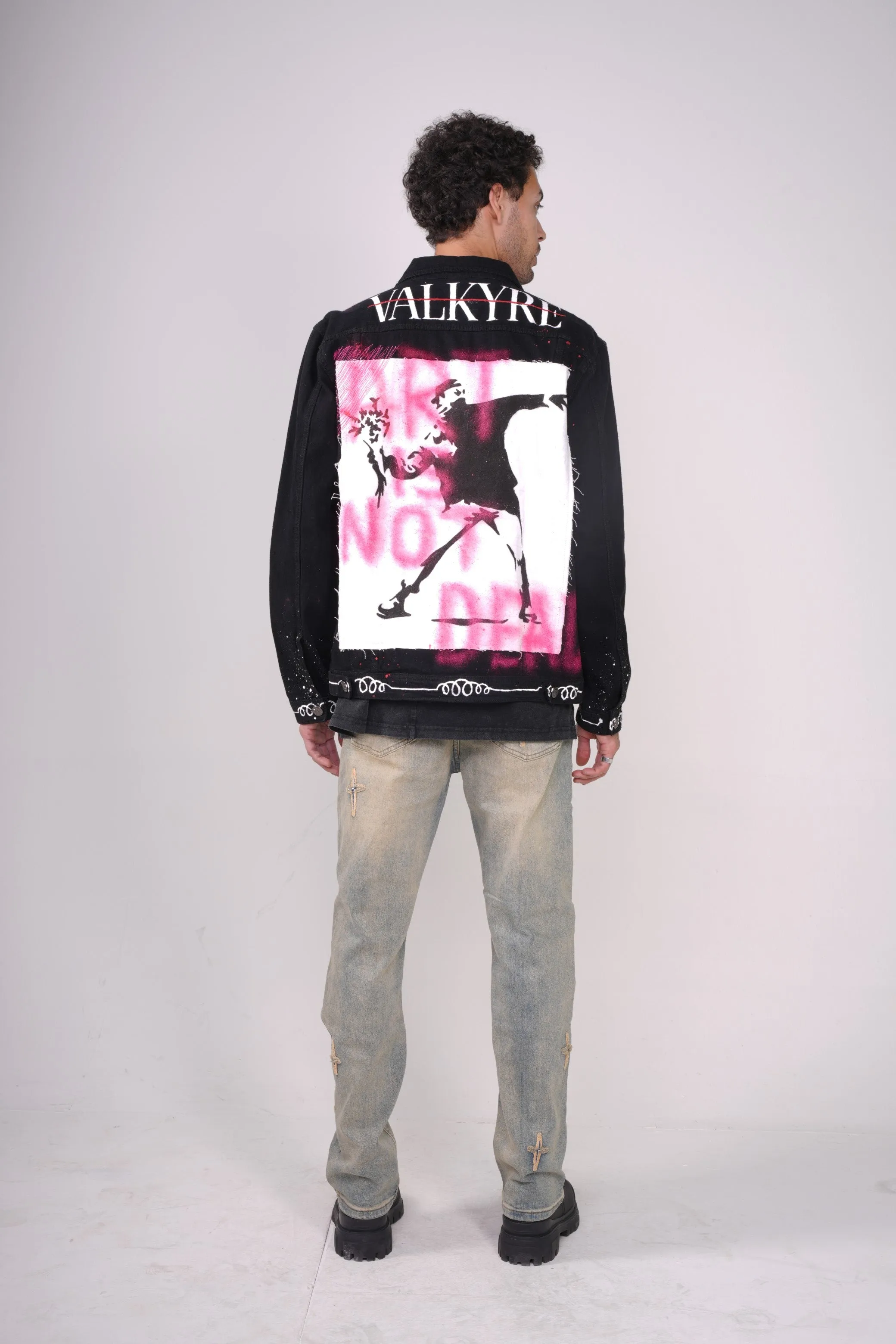 ART IS NOT DEAD' VANDALISM VALKYRE JACKET